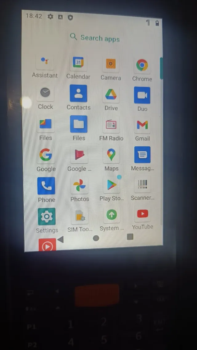 Escáner código barras MUNBYN IPDA099 Android