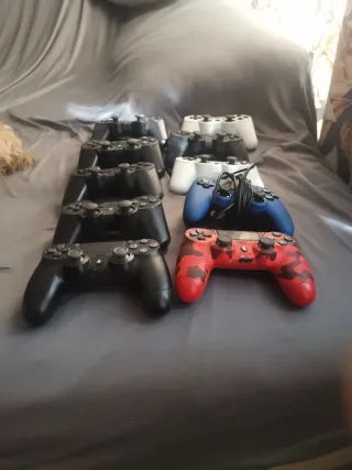 Mandos PS3 y PS4 - Varios Colores