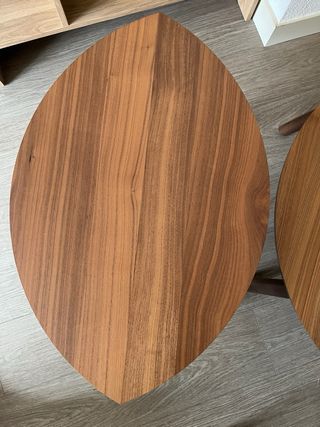 Mesas nido IKEA STOCKHOLM chapa nogal