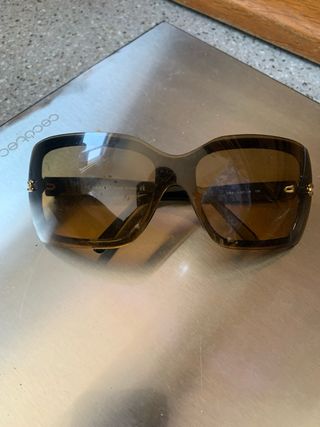 Gafas de sol Chanel Marrón y Dorado