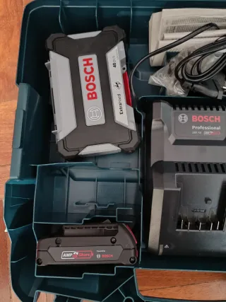 Taladro Bosch GSB 18V-55 Professional, 2 baterías