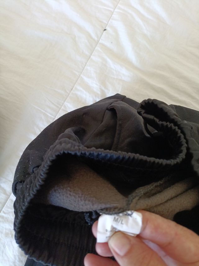 Pantalón cargo negro unisex