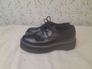 Zapatos Coolway plataforma negros talla 39