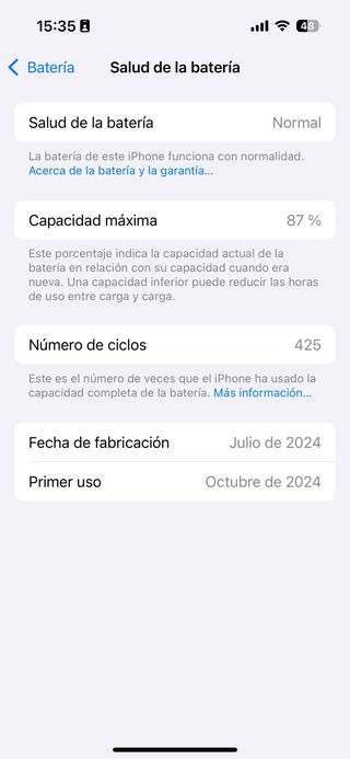 iPhone 15 128GB Negro