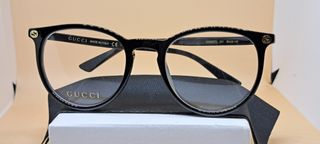 Gafas Montura Gucci Negra Pasta