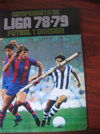 ALBUM IMPRESO LIGA ESTE 1978 1979 TODO LO EDITADO