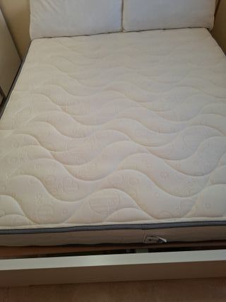 Estructura Cama 135x190 + Colchón Nuevo