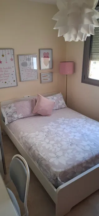 Estructura Cama 135x190 + Colchón Nuevo