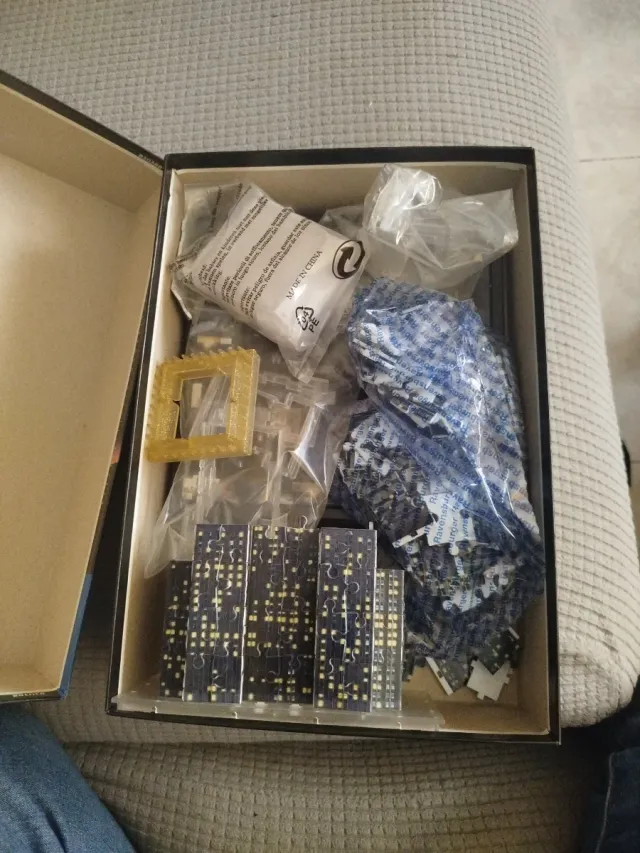 Puzzle 3D Ravensburger Empire State Building Night