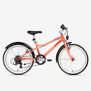 Bicicleta niños 20 pulgadas Riverside 500 6-9 años coral