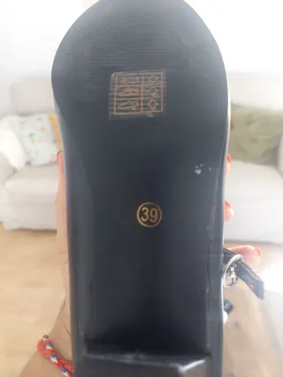 Zapatos de flamenco negros