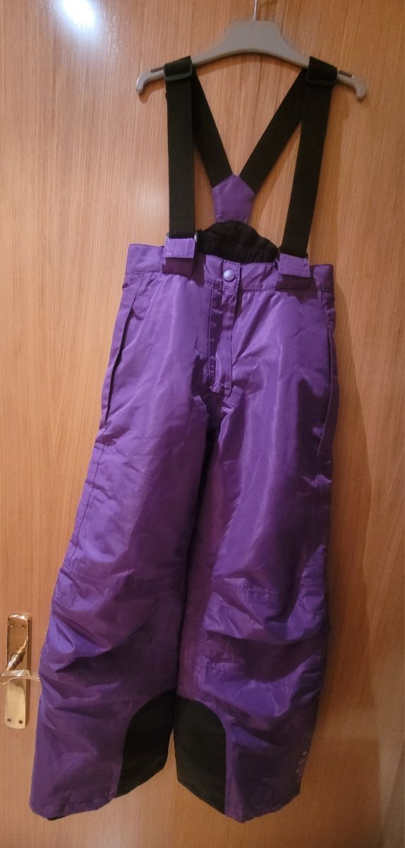 Pantalón de nieve con tirantes 6-8 años