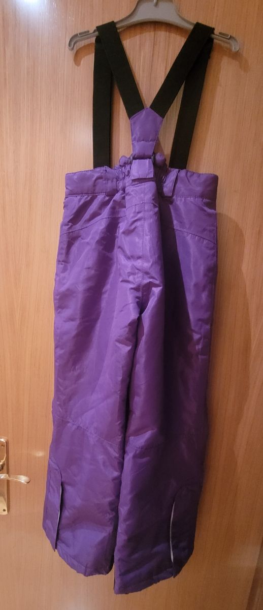 Pantalón de nieve con tirantes 6-8 años