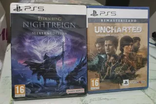 PS5 Elden Ring Nightreign y Uncharted Colección
