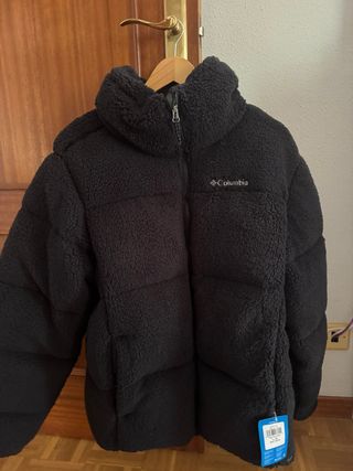 Chaqueta Columbia Negra Talla L de invierno 