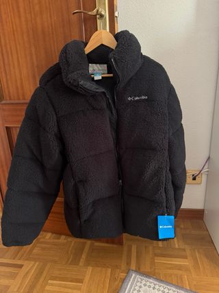 Chaqueta Columbia Negra Talla L de invierno 