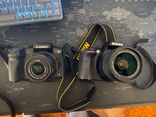 Nikon D3300 and Panasonic DMC-G7