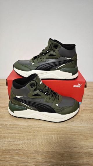 Sneakers Puma Verdi/Nere Taglia 40 Nuove