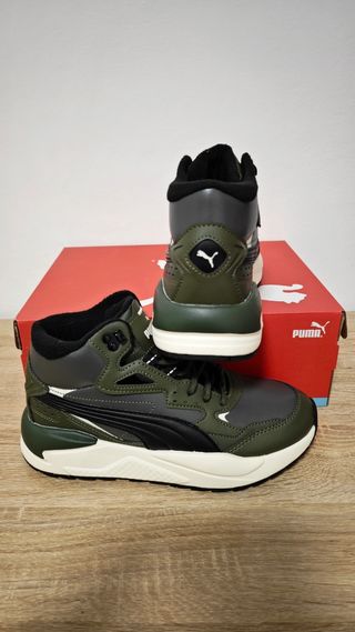 Sneakers Puma Verdi/Nere Taglia 40 Nuove