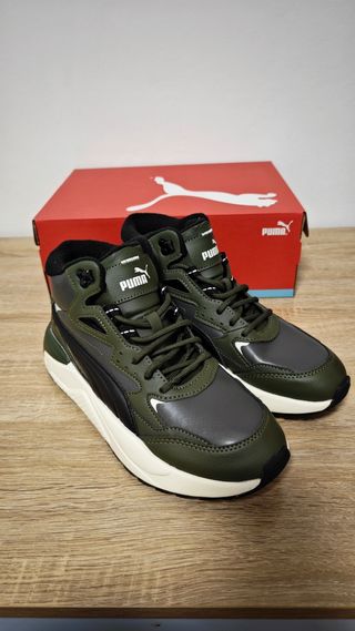 Sneakers Puma Verdi/Nere Taglia 40 Nuove