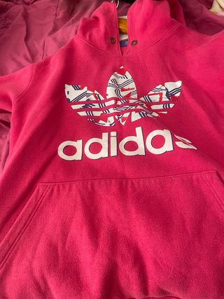 Sudadera Adidas Multicolor y Rosa