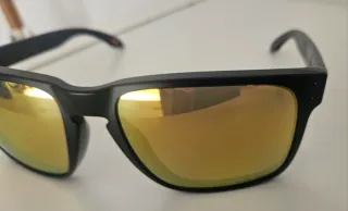 Cristales gafas Oakley Holbrook XL Negro Dorado