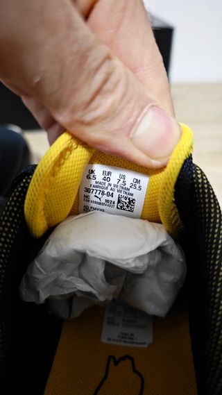 Sneakers Puma Porsche Nere Gialle Tg 40 Nuove