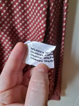 Camicetta vintage fantasia geometrica