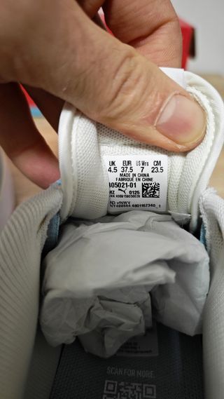 Sneakers Puma Azzurre Taglia 37.5 Nuove