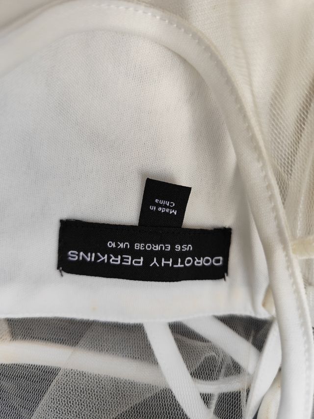 Abito da cerimonia bianco in pizzo