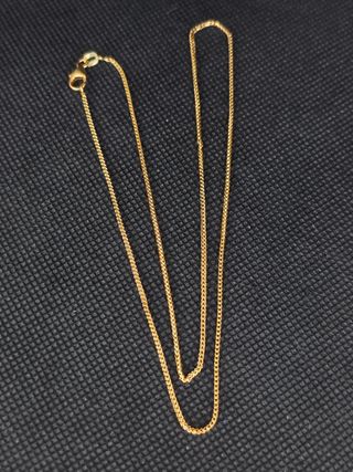 Cadena oro 18k espiga. 051-02-00402