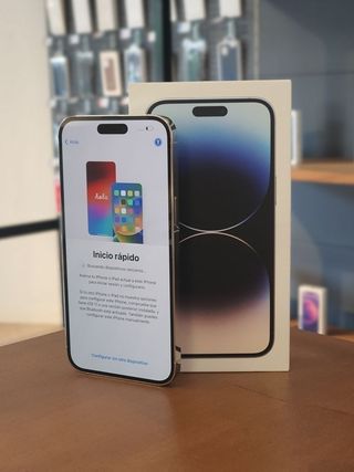 IPHONE 14 PRO MAX 128GB PLATA BATERIA 100%