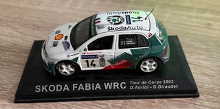 Miniatura Skoda Fabia WRC Tour de Corse 2003