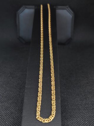 Cadena oro 18k tipo love. 051-02-00404