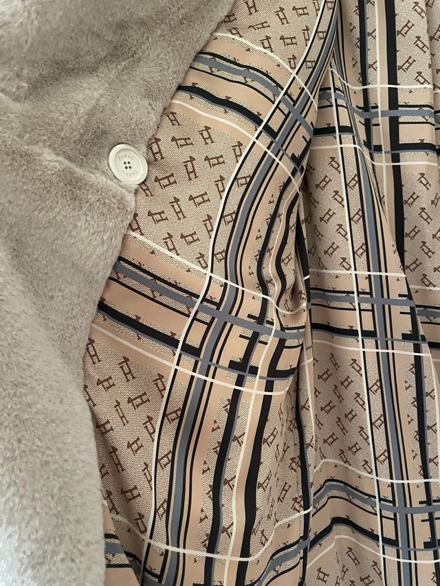 Abrigo Herno Beige Talla 42