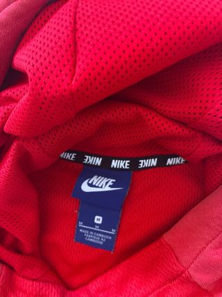 Sudadera Nike Roja con Cremallera