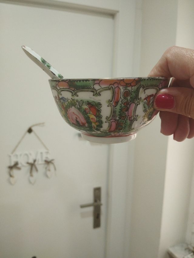 Cerámica china decorada