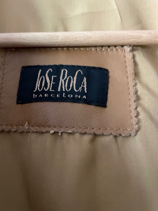 Chaqueta Piel Jose Roca T 42 Nueva