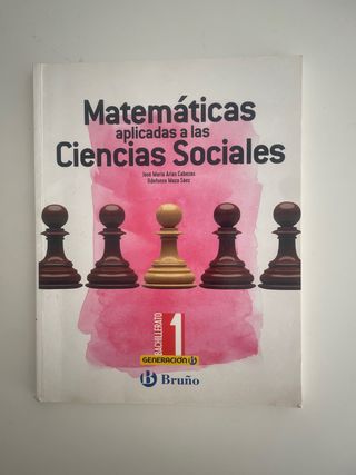 Generación B Matemáticas Aplicadas a las Cienci...