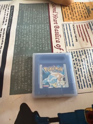 Cartucho Pokémon Azul Game Boy Nintendo