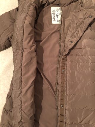 Chaqueta larga invierno marrón