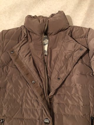 Chaqueta larga invierno marrón