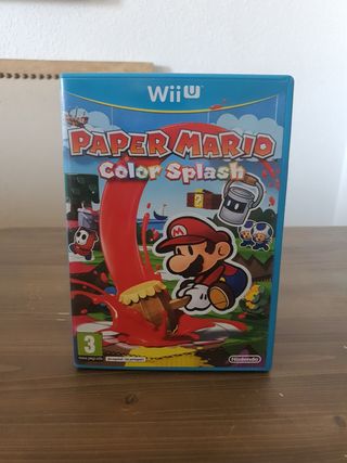 Paper Mario Color Splash Wii U