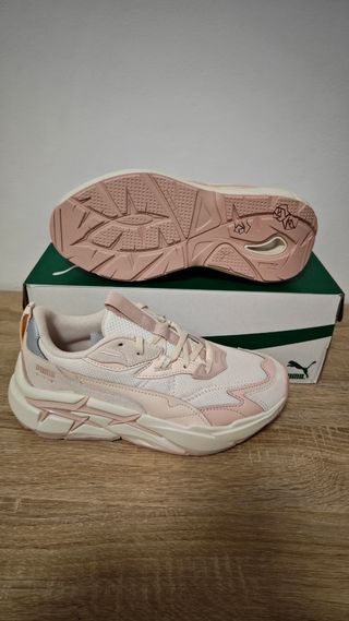 Sneakers Puma donna rosa/bianche taglia 38 nuove 