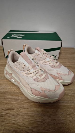 Sneakers Puma donna rosa/bianche taglia 38 nuove 
