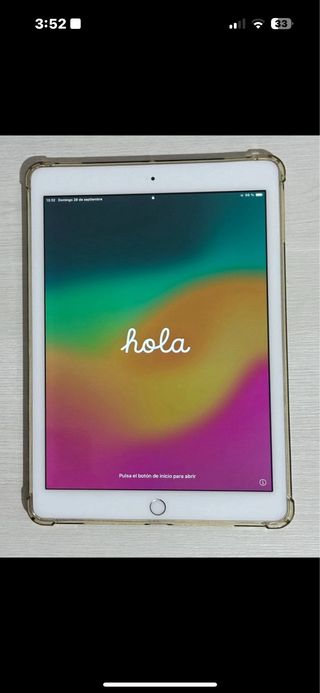 iPad 6ª generación plateado 