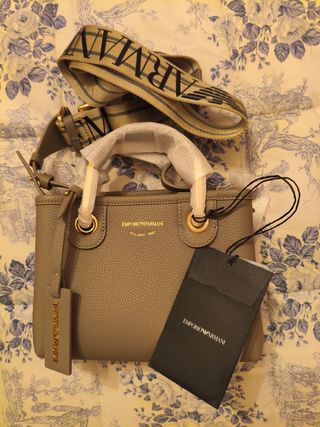 Bolso Emporio Armani Gris