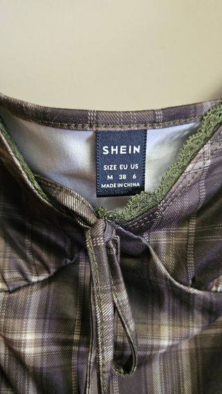 Vestido de verano a cuadros