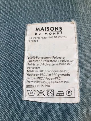 Sgabello Maisons du Monde Blu