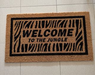 Felpudo Welcome to the Jungle sin estrenar 70x40cm